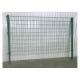 Durable 3D Welded Curved Panel Fence with Hot Dipped Galvanized and PVC Coated Finish