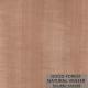 Natural Anigre Wood Veneer Sheets Specially Figured Grain Red Color