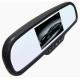 Car Rear View Rearview Mirror Monitor with Special Bracket 480*272 Resolution 2Video Input