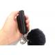 black Anti Riot 20ml Key Chain Pepper Spray Plastic Shell For Women