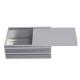 Silkscreen Printing Aluminum Extrusions For Electronics / Electrical Cover / Electronic Enclosure