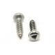 Professional Triangel Ressed Pan Head Screws / Stainless Steel Self Tapping Bolts