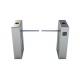 Double Way bi-directional Intelligent 316SS Drop Arm Turnstile Crowd Control System For Airport