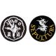 7.6cm Logo Embroidery Patch Farbric Iron On Badges For Shoes Vests