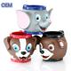 Custom 3d Plastic Cartoon Animal Ice Cream Cup, OEM Design 3d Anime Cup For Kids
