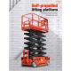 Person Aerial Work Hydraulic Electric Mobile Self Propelled Scissor Lift Platform