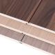 Office Indoor WPC Slotted Wood Veneer Wall Panel Moisture Proof