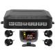 Car Parking Sensor Backup Radar Kit With 4 Sensors LCD Display Accessories Voice Reverse Detector System PS-600LCD