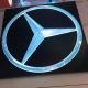 Attractive Frontlit outdoor Benz-Mercedes 4 s car dealership outdoor logo signs