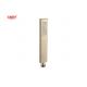 Brass microphone handshower hand shower for shower column brushed golden bathroom silicon nozzle easy clean square OEM