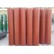 Big Holes Wire Mesh Rolls , 0.3 - 2mm Steel Expanded Mesh Fencing Rolls