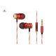 Impedance:16Ω with Metal Mircophone TPE Material Answer thecall and ring off  playing  stop and  volume control earphone