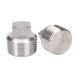 1/4 Square Pipe Plug ,  NPT Male 304 Stainless Steel Pipe Plug