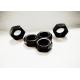 M18x1.5 Blacking Fine Thread Hex Nuts 13mm Thickness For Locking Connector