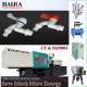 4 Heating Zones Pvc Fitting Injection Moulding Machine 100-150g Injection Weight