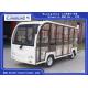 Battery Operated Electric Shuttle Car 11 Seats For Museum , Mountain Area