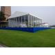 High Quality Waterproof 10x15m Mobile Wedding Party Glass Wall Tents In China