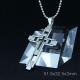 Fashion Top Trendy Stainless Steel Cross Necklace Pendant LPC183