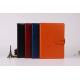 Discoloration leather mounting notebook with buckle