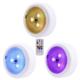 DC6V 5000K  Battery Operated Color Changing Puck Lights
