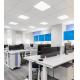 100LM/W LED Panel Ceiling Lights AL6063 Galvanized Plate