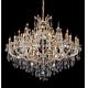 LED E14 Ceiling Crystal Candle Chandelier Lamp Waterproof Dirt Resistant