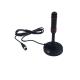 VHF UHF Digital Free TV Channels Antenna with ≤1.8 V.S.W.R and Magnetic Base Mounting