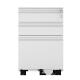 3 Drawer Mobile Metal File Cabinet With Lock