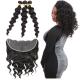 Natural Raw Indian Virgin Human Hair Weave Loose Wave Without Chemical Process