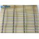 Architectural Exterior Wall Decorative Stainless Steel  Metal Cable Rod Wire Mesh