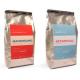 Flat Bottom Matte Finish Aluminium Foil Pouch , Silver Tin Tie Coffee Packaging Bag