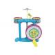 Colorful Kids Musical Instrument Toys Jazz Drums With Cymbal And Microphone