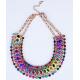 Punk retro style hand-woven necklace clavicle chain necklace exaggerated