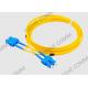 SC APC 3.0mm 10M Duplex Fiber Optic Patch Cord