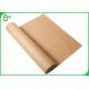 Food Wrapping Material 50gsm Brown Kraft Paper 280mm x 210m