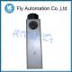 Aluminium Alloy Silver Pneumatic Manual Valve ZK Series 0-60℃ Fluid Temperature