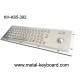 Anti - corrosive Access Kiosk trackball keyboard , metal keyboard with trackball 38MM