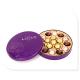 Round Metal Containers Wholesale Cookie Tins Blue Chocolate Tin Box