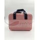 Small Pink Zipper Cooler Bags , Leak Proof Soft Sided Coolers Reusable