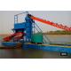 Gold Panning Bucket Chain Dredger 15m Dredging Depth ISO9001 Certified