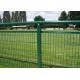 ISO14001 Double Wire Powder Coated Mesh Fencing