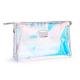 Custom Logo Luxury Rainbow Makeup Wash PVC Bag Cosmetic Organiser Bag