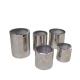 Stainless steel round planter flower pot with mirror finishing