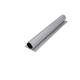 Al-K 6063-T5 28mm Aluminum Alloy Round Tube With Slotted Edge Silver White