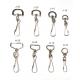 Swivel J Hook Lanyard Accessories Aluminum / Copper Material For Dog Clips