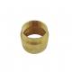 Round Brass Pipe Fittings Female Thread Copper Cable Jointing Sleeve