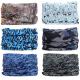 Flat Brown Beach Two Strap Cotton Multifunctional Bandanas