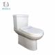 Ceramic White Dual Flush Toilet Bowl with Seat Cover Accessories