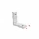 L Shape Aluminium Hardware Aluminum Joint Corners For Two-Track slim Sliding Window