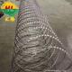Ukraine Military Use Galvanized 1000mm BTO16 BTO18 Galvanized Razor Barbed Wire Fence